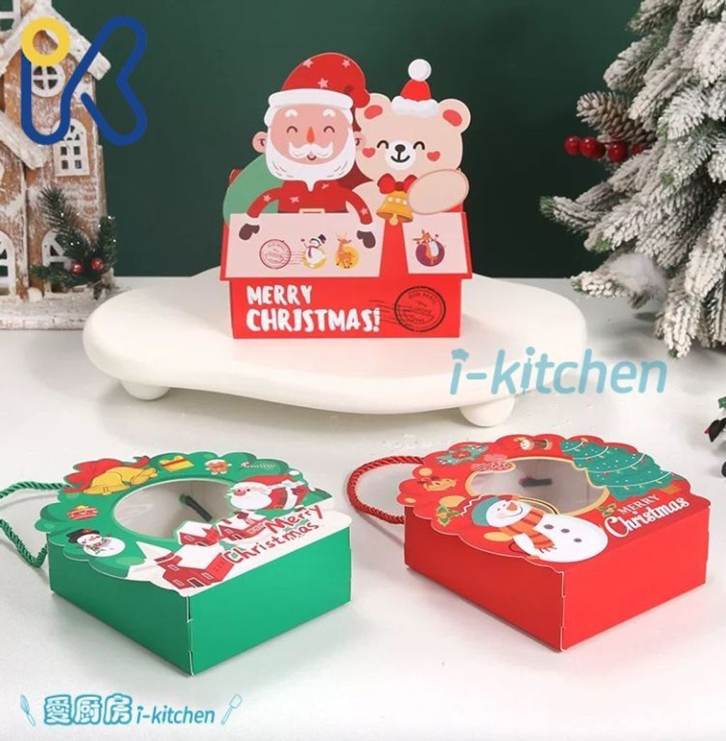 聖誕糖果手提盒2入 (1)