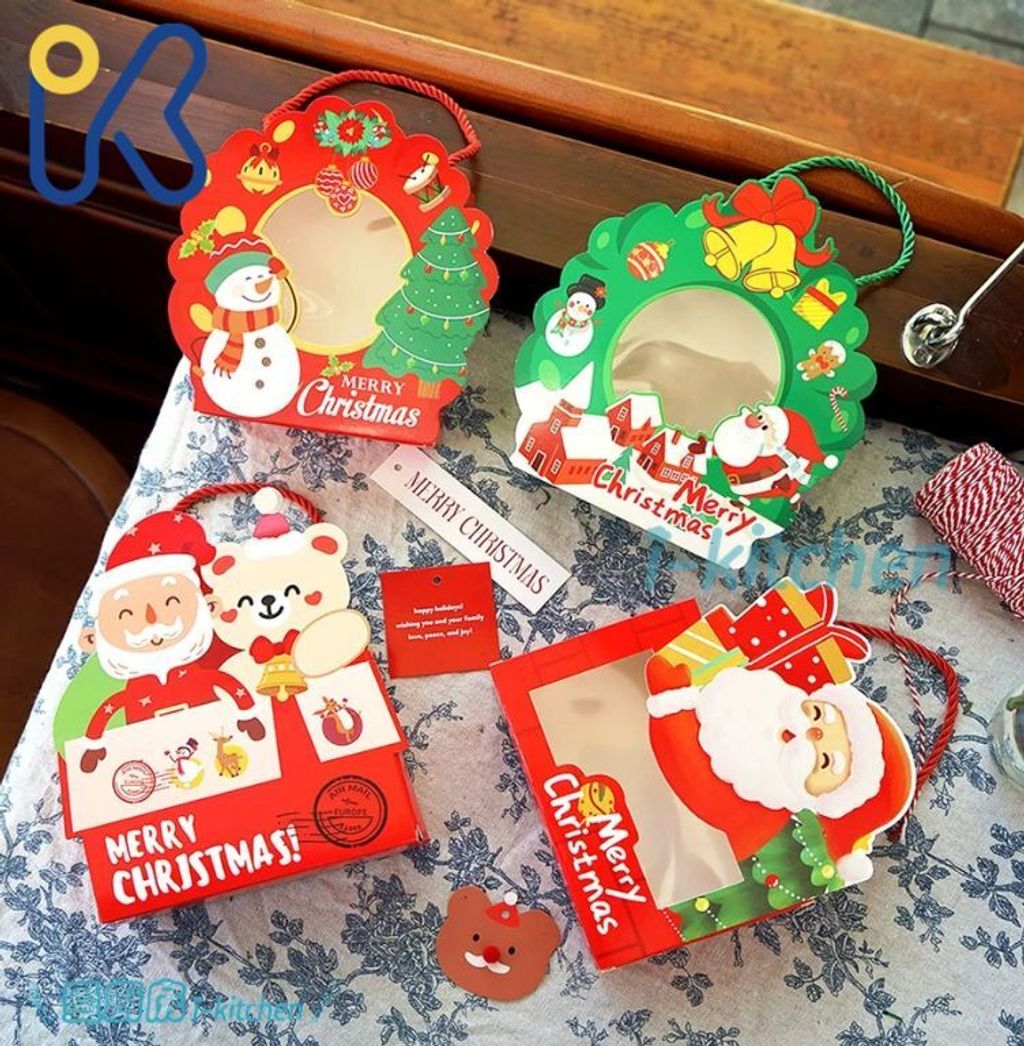 聖誕糖果手提盒2入 (3)