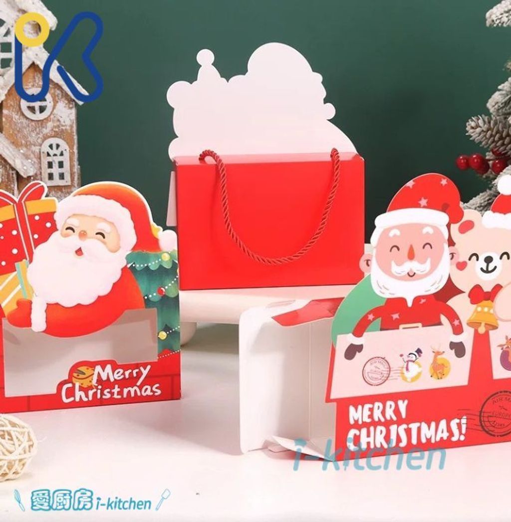 聖誕糖果手提盒2入 (2)