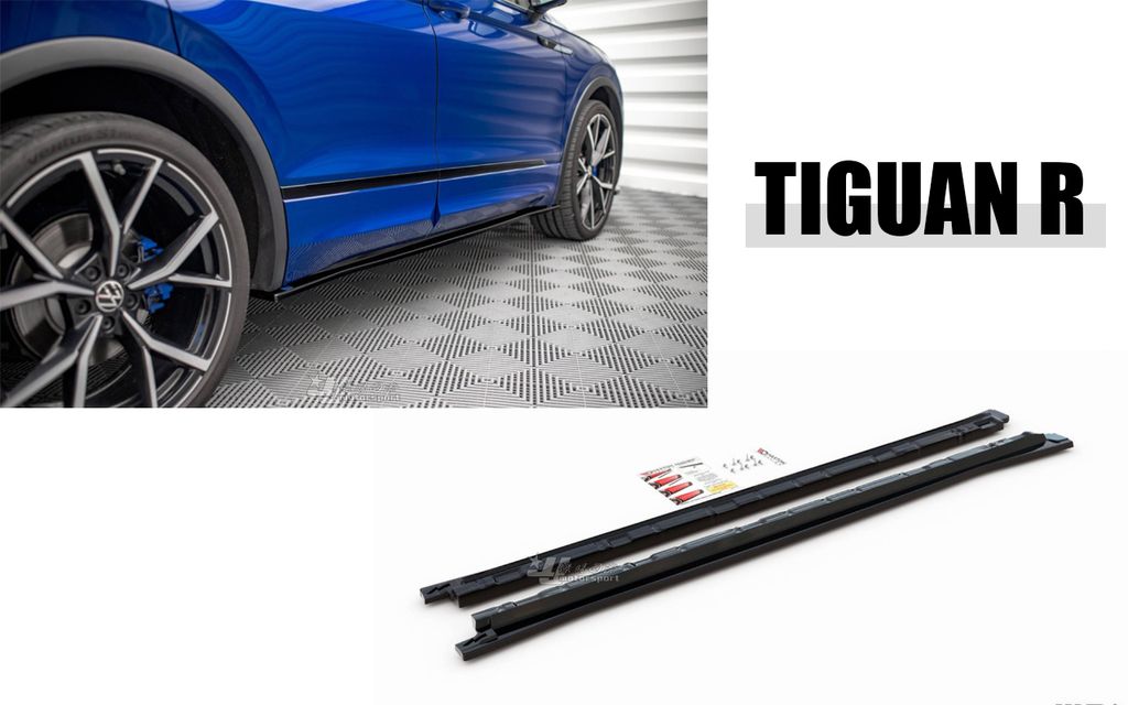 TIGUAN R MD款 V1 前下巴+側裙+後下巴+包角+尾翼-3