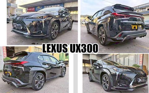 UX250H UX200 UX300 2018-2025 碳纖維 前下巴 側裙 輪弧 後下巴 尾翼 中尾翼