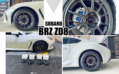 Subaru BRZ ZD8 WedsSport TC105X鋁圈專用 中心蓋-1