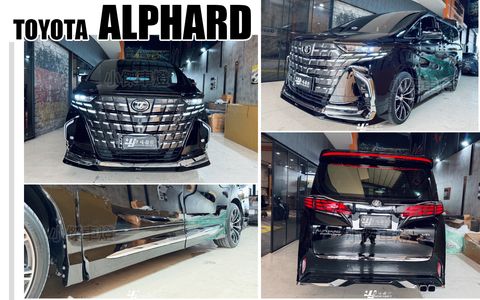 ALPHARD 30系 35系 15-22 年 升級 40系 老改新 全車套件 素材 前保桿 側裙 後保桿