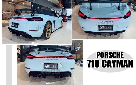 Porsche 718 CAYMAN LED 貫穿式尾燈-1