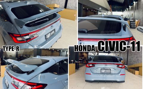 CIVIC 11代 TYPE-R 高腳尾翼 音速灰-1