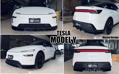 TESLA MODEL Y 新Y 煥新Y MD Maxton Design 前下巴 後下巴