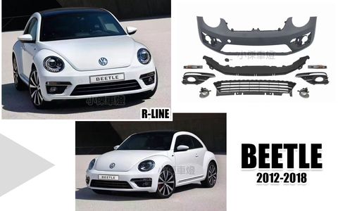 BEETLE 金龜車 12-18年 R line 前保桿 素材 賣20000