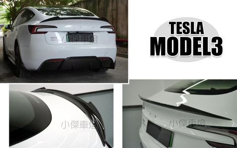 TESLA 新3 MODEL3 換新3 BCTXE 乾碳 CARBON 碳纖維 尾翼 賣11000