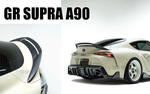 GR SUPRA A90 A91 正AURO 雙層式 乾碳 DRY CARBON 壓尾 尾翼