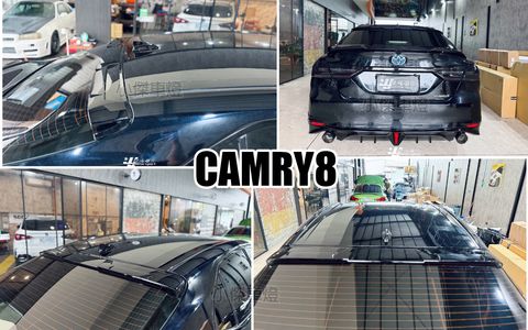 CAMRY8 後上尾翼 頂翼