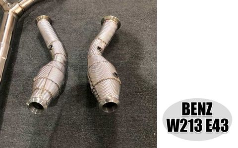 W213 E43 RES 直通當派 Down Pipe 賣24000