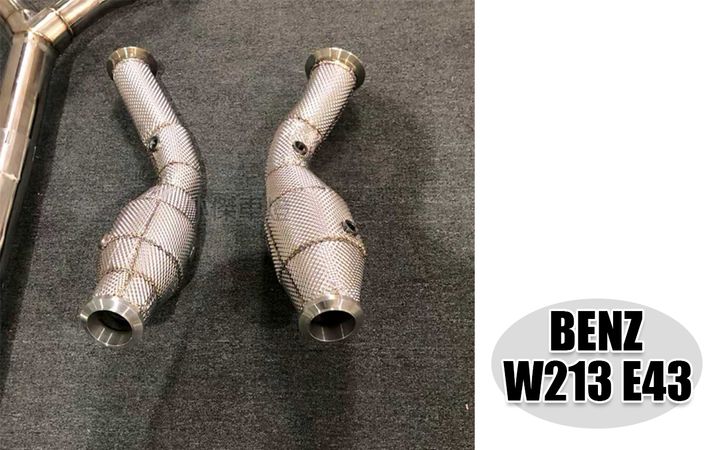 W213 E43 RES 直通當派 Down Pipe 賣24000