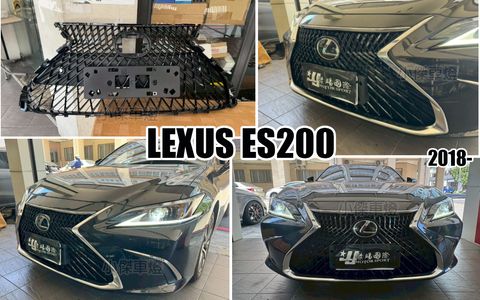 ES300 2018- 亮黑網狀水箱罩
