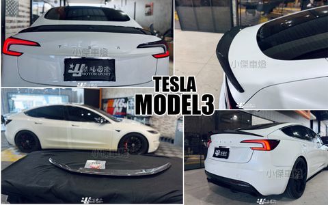 MODEL3 煥新3 ADRO 卡夢 尾翼-1