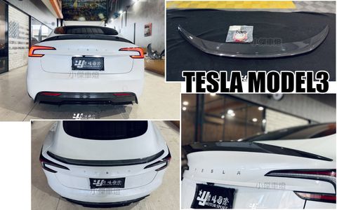 MODEL3 煥新3 ADRO 卡夢 尾翼