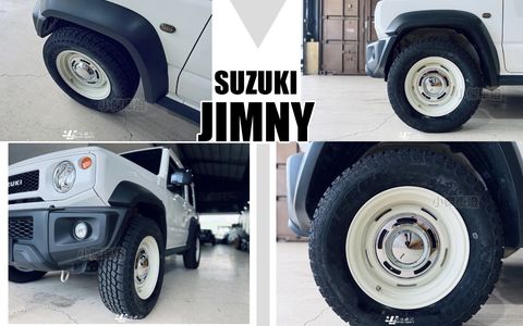 SUZUKI JIMNY JB74 DEAN 16寸 6J ET-5 5 139.7 TRACMAX 225 70 16 輪框 鋁圈-1