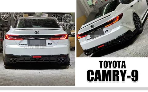 CAMRY9 後保桿含領航燈含四出尾管 賣25000