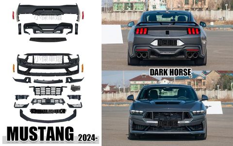 MUSTANG 2024年後 DARKHORSE 前保桿+後保桿 賣35000