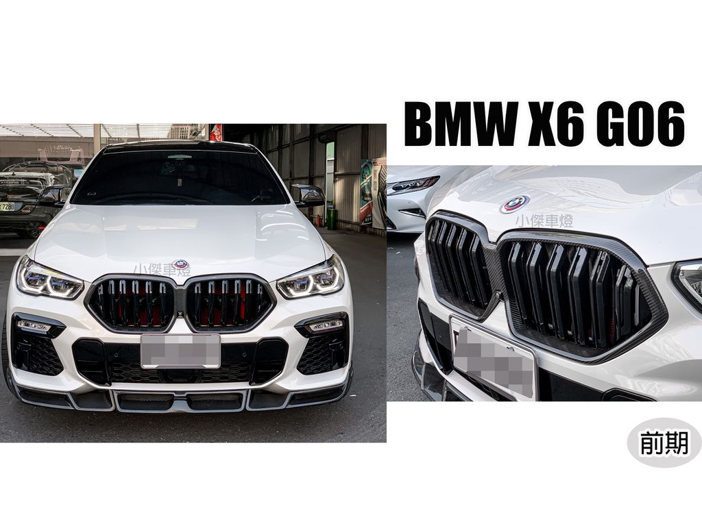 X6 G06雙槓 style 乾碳水箱護罩