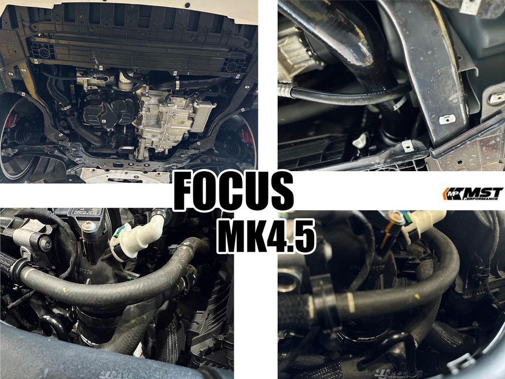 FOCUS MK4.5 WAGON 1.5T 渦輪管 MST ST 強化型矽膠 渦輪-1