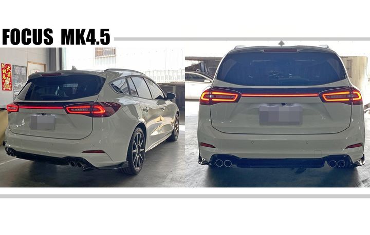 MK4.5 ST-LINE WAGON LED 貫穿燈 貫穿式 尾燈 黏貼式 鴨尾尾燈