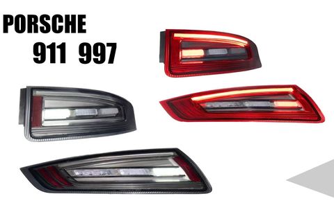 PORSCHE 997 997.1 911 05-09年 全LED光條 類992 尾燈