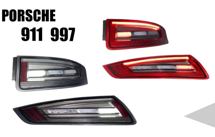 PORSCHE 997 997.1 911 05-09年 全LED光條 類992 尾燈