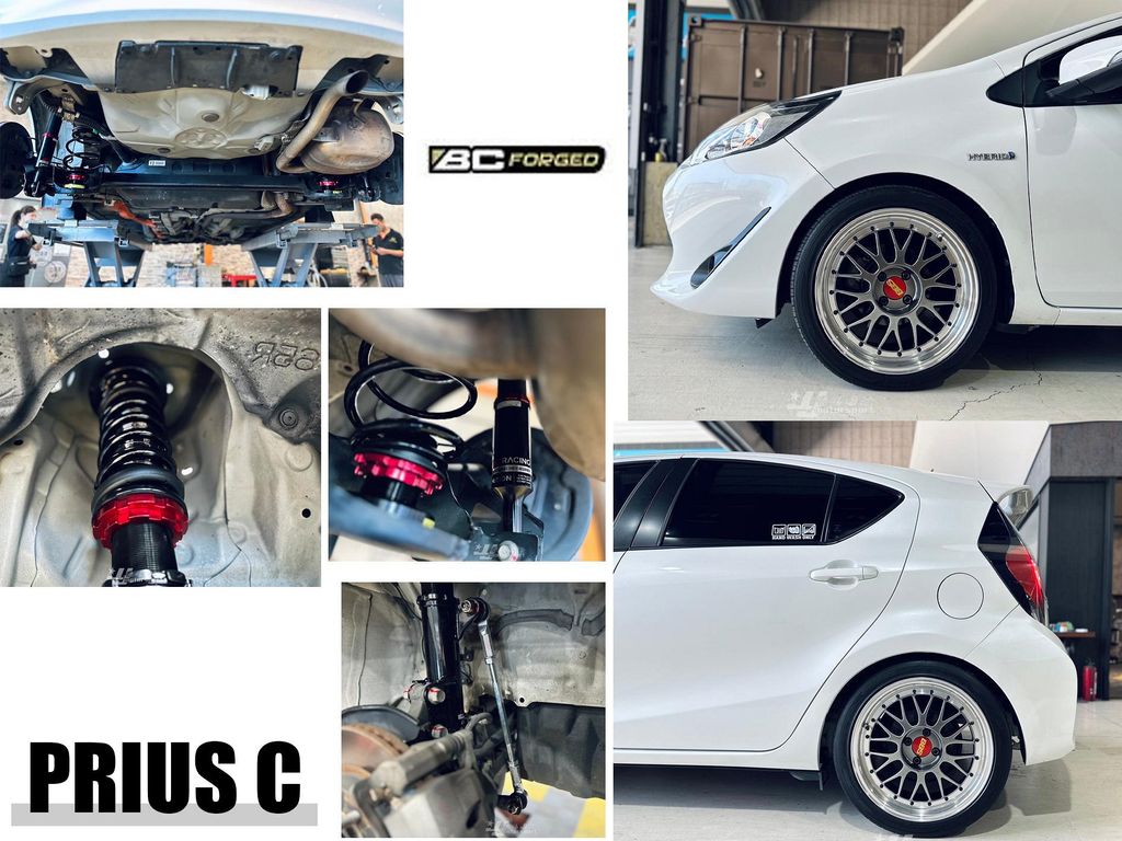 PRIUS C 2019- 小改款 BC 避震器 V1 30段阻尼 高低軟硬可調-1