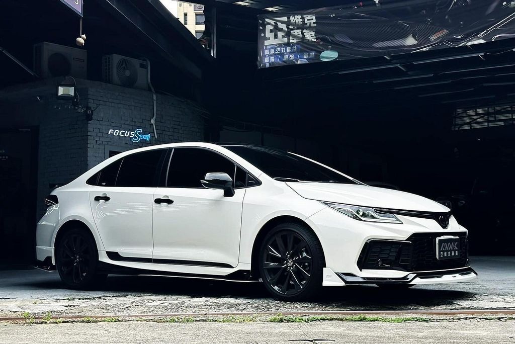 ALTIS 12代 2024 GR 專用 AWK GR-Concept 四件式 前下巴 完工-2