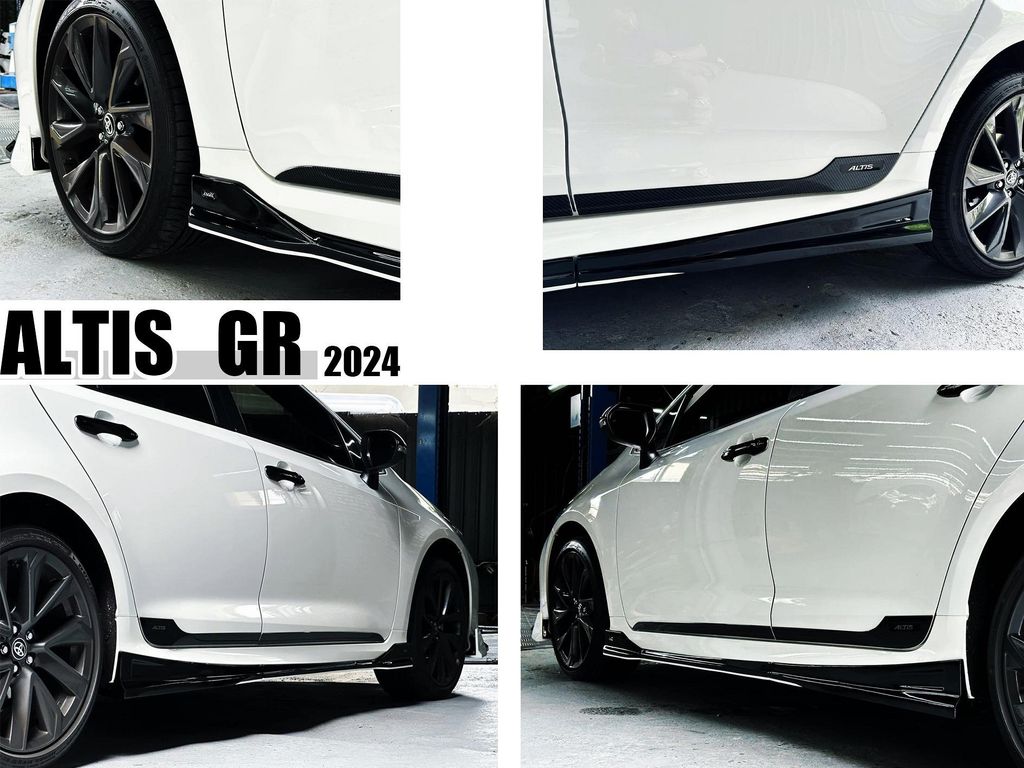 ALTIS 12代 2024 GR 專用 AWK GR-Concept 四件式 側群 側裙 定風翼