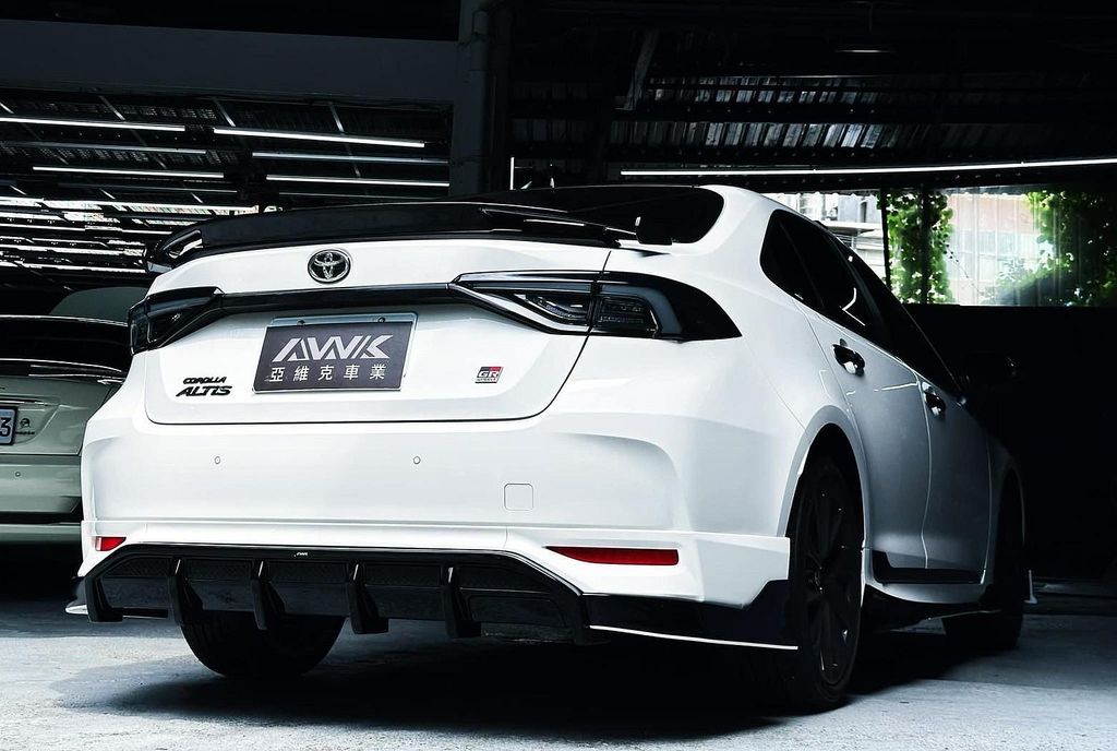 ALTIS 12代 2024 GR 專用 AWK GR-Concept 三件式 後下巴-3