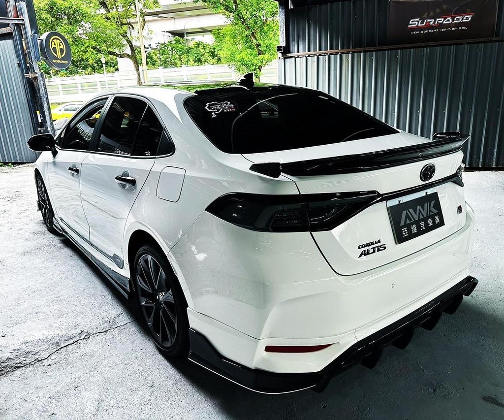 ALTIS 12代 2024 GR 專用 AWK GR-Concept 三件式 後下巴-8
