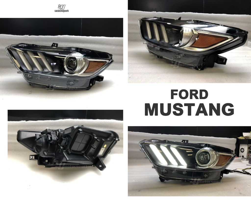MUSTANG 野馬 2016-2019年 黑框魚眼大燈