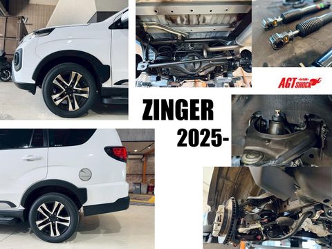 ZINGER 2025- AGT 前正叉 後倒叉 倒插式 高低軟硬可調 避震器-1