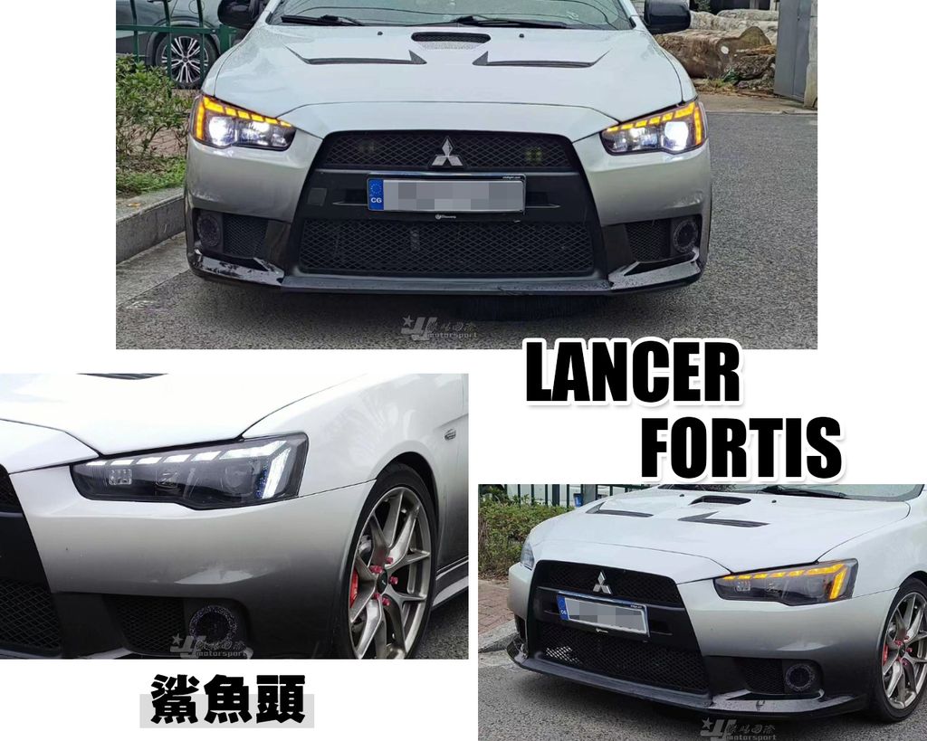 FORTIS 13 鯊魚頭類AUDI款LED魚眼大燈賣15000