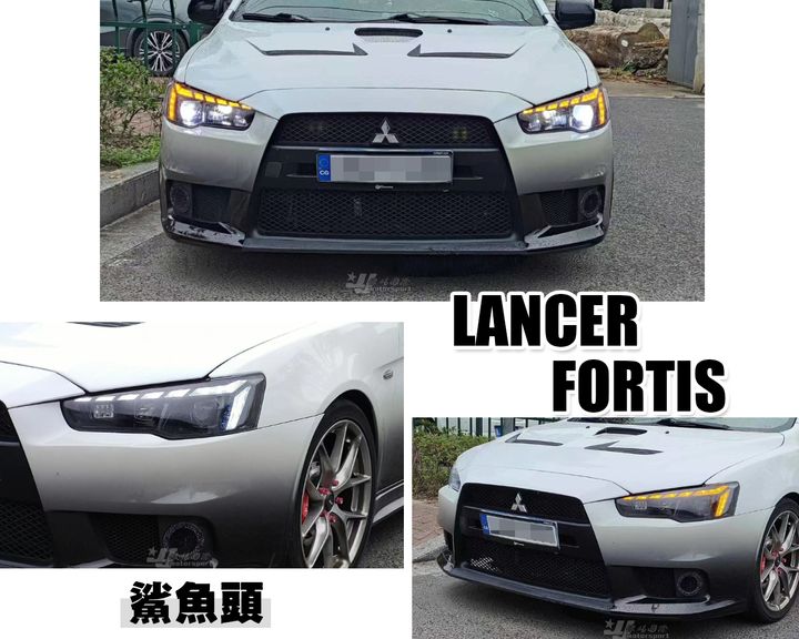 FORTIS 13 鯊魚頭類AUDI款LED魚眼大燈賣15000