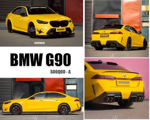 G90 G99 M5 SOOQOO -A 碳纖維 前下巴 側裙 後擾流 尾翼 頂翼