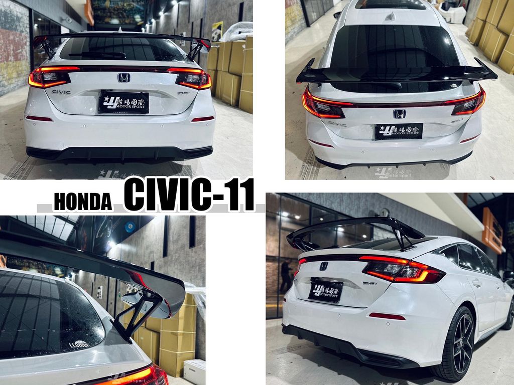 CIVIC 11 喜美 11代 TYPE-R 亮黑 高腳 尾翼
