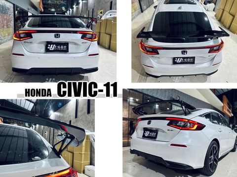 CIVIC 11 喜美 11代 TYPE-R 亮黑 高腳 尾翼