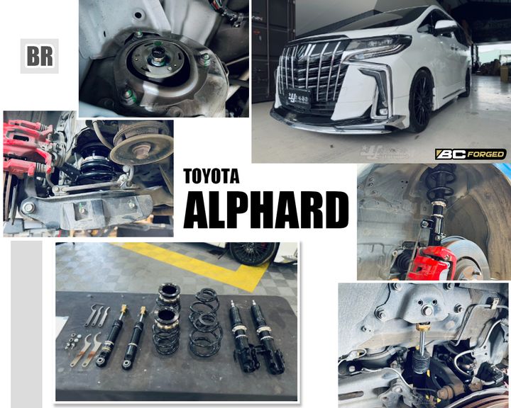 ALPHARD BC BR 避震器-1