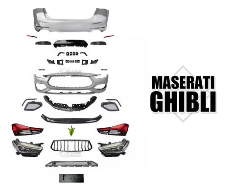 MASERATI 瑪莎拉蒂 GHIBLI 吉卜力 舊款改新款 全車套件 素材賣85000