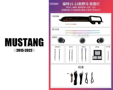 MUSTANG 15-22 室內 氣氛燈