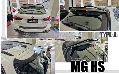 MG HS AWK TYPE A版 亮黑 尾翼-2