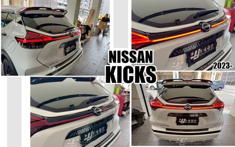 KICKS 2023 小改款 貫穿燈