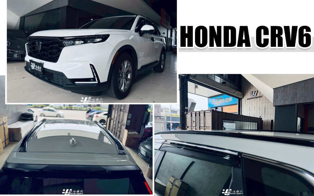 CRV6 屋頂架 黑色-1