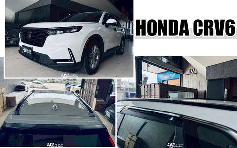 CRV6 屋頂架 黑色-1