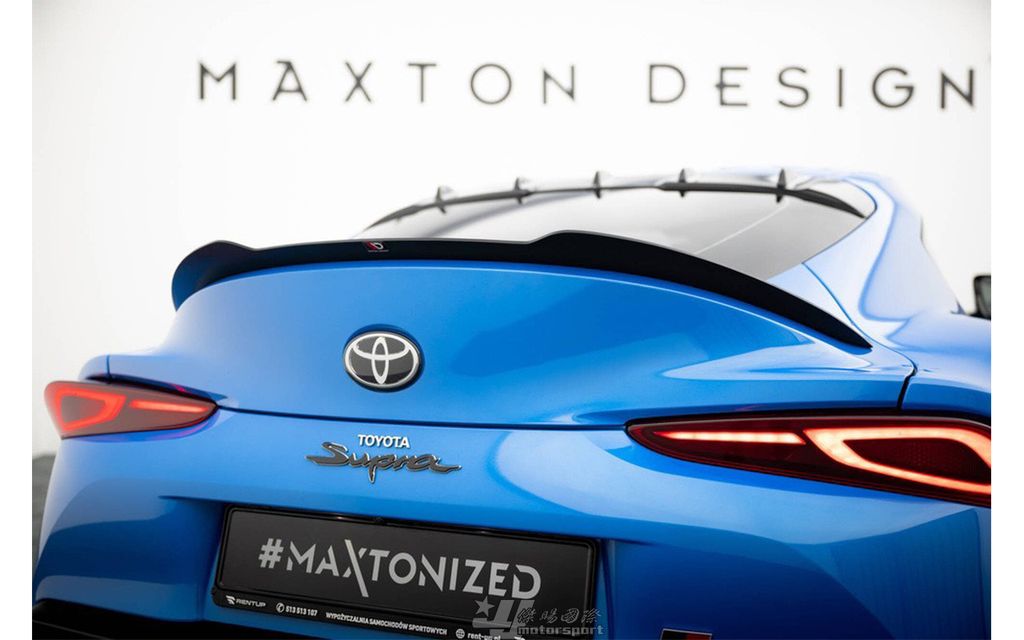 SUPRA A90 亮黑 MAXTON 尾翼-1