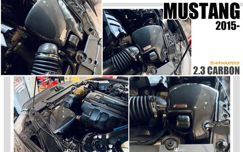 MUSTANG 2015- 2.3 ARMA 碳纖維卡夢進氣套件-1