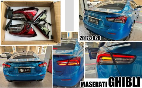 MASERATI 瑪莎拉蒂 GHIBLI 吉卜力 17-20 4D 老改新 尾燈-2
