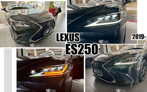 ES250 19 三魚眼全LED跑馬大燈